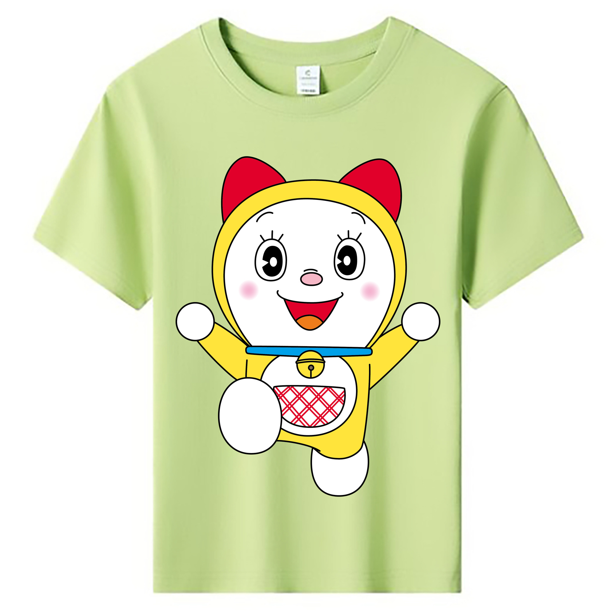 （画像用） ドラえもん ドラミ Doraemon Dorami 綿100％キッズTシャツ（フロントプリント）